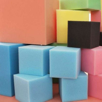 кубы ямы пены 200mm огнеупорные голубые для высокой плотности гимнастики