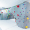 Multicolor крытая взбираясь стена для взрослых регулируемого ISO9001 одобрила